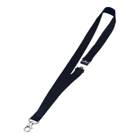 Durable Soft Lanyard with Clip and Safety Release Black 10 Pack 168922 F