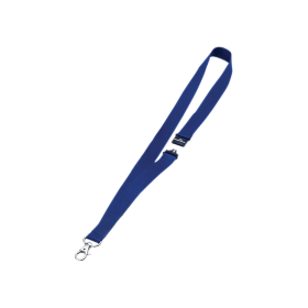 Durable Soft Lanyard with Clip and Safety Release Blue 10 Pack 110534 F
