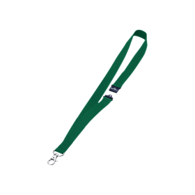 Durable Soft Lanyard with Clip and Safety Release Green 10 Pack 116164 F
