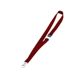 Durable Soft Lanyard with Clip and Safety Release Red 10 Pack 103936 F