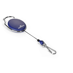 Durable Style Snap Hook Badge Reel Blue 880131 F