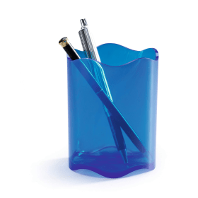 Durable Trend Pen Cup Clear Blue 1701235540 468172 F