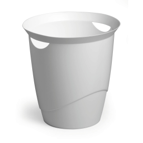 Durable Trend Waste Bin 16L White 1701710010 286798 F