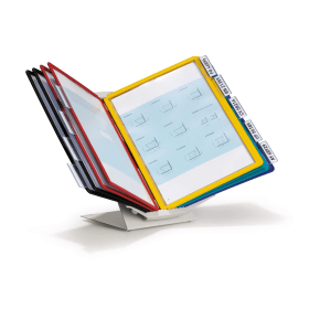 Durable VARIO PRO Display System 10 A4 Panels Assorted 557900 104830 F