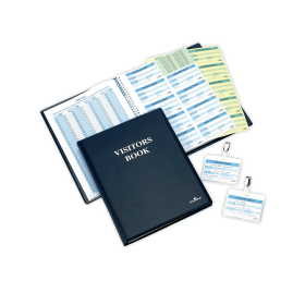 Durable Visitors Book with 300 Badge inserts 107420 F