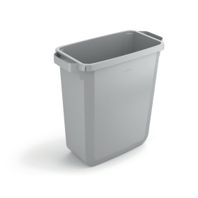 Durable Waste Bin Durabin Eco Rectangular 60 Litres Grey 774036 F
