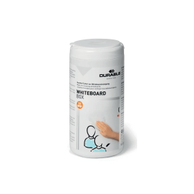 Durable Whiteboard Box Cleaning Wipes Bio degradable 100 Pack 120810 F