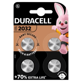 Duracell CR2032 Lithium Batteries 4 Pack