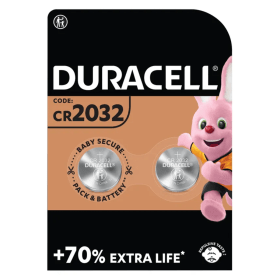 Duracell DL2032 Lithium Batteries 2 Pack 75072668