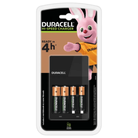 Duracell Hi Speed Charger 2 x AA and 2 x AAA Batteries 5004979