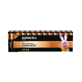 Duracell Plus AA Batteries with Power Boost 24 Pack 5019178