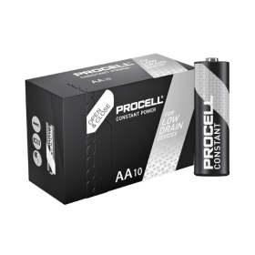 Duracell Procell Constant AA Alkaline Batteries 10 Pack