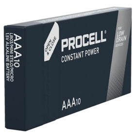 Duracell Procell Constant AAA Alkaline Batteries 10 Pack