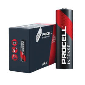 Duracell Procell Intense AA Alkaline Batteries 10 Pack 5000394136878