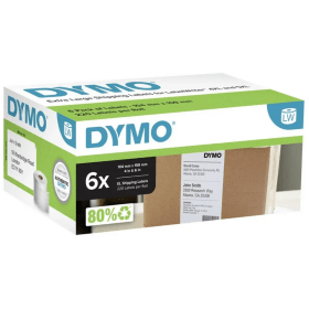 Dymo 2238107 White Shipping Label Roll 104mm x 159mm 6 x 220 Labels Original