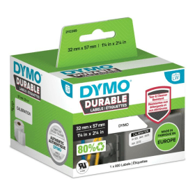 Dymo Durable 1933084 2112289 White Multi Purpose Label Roll 32mm x 57mm 800 Labels Original