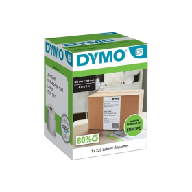 Dymo S0904980 Black on White Shipping Label Roll 104mm x 159mm 220 Labels Original
