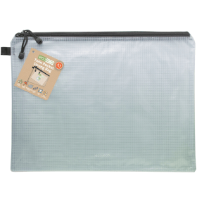 Eco Eco 90 Recycled Twin Pocket Strong Bag A3 Clear eco063 S 583093 F