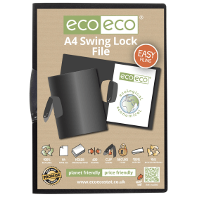 Eco Eco A4 95 Recycled Swing Lock File Single 583081 F