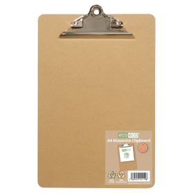 Eco Eco Masonite A4 Clipboard 810381 F