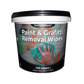EcoTech Paint and Graffiti Wipes 150 Pack 410979 F