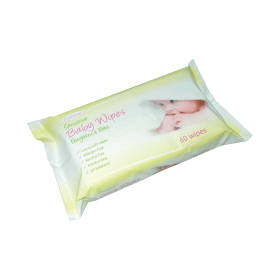 EcoTech Sensitive Fragrance Free Baby Wipes 60 Wipes 12 Pack 463581 F