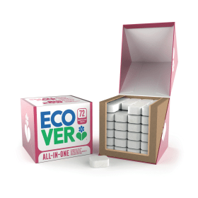 Ecover All In One Dishwasher Tablets Lemon Mandarin 72 Pack 913280 F