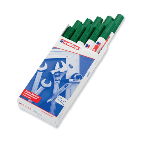 Edding 750 Bullet Tip Paint Marker Medium Green 10 Pack 100797 F