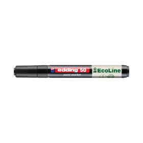 Edding E 50 Bullet Tip Paint Marker Medium Black 10 Pack ED07245 F