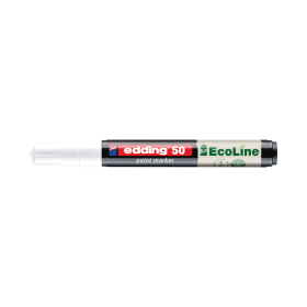 Edding E 50 Bullet Tip Paint Marker Medium White 10 Pack ED07251 F