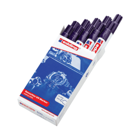 Edding Securitas UV Marker Bullet Tip Clear 10 Pack 436011 F