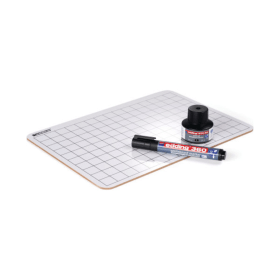Edding Squared Whiteboard Marker Bundle Includes 2 x Ink Refill Bottles 40 Pack ED20120 F
