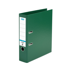 Elba 70mm Lever Arch File Plastic Green A4 118689 F