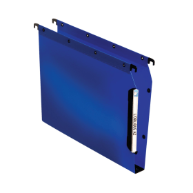 Elba Lateral File PP 30mm A4 Blue 25 Pack 100330584 153599 F