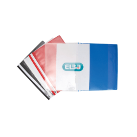 Elba Pocket Report File A4 Assorted 25 Pack 458101 F