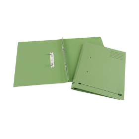 Elba Spirosort Spring File 260gsm Foolscap Green 25 Pack 125019 F