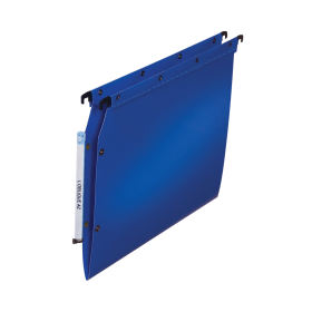 Elba Ultimate Lateral File Vbtm PP A4 Blue 25 Pack 176523 F