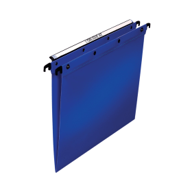 Elba Vertical Suspension Files Foolscap Blue 25 Pack 113495 F