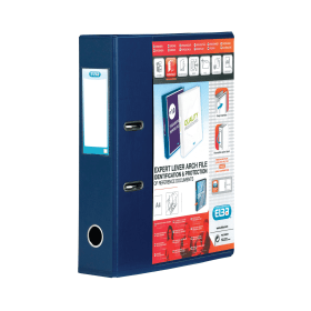 Elba Vision 70mm Lever Arch File A4 Blue 206608 F