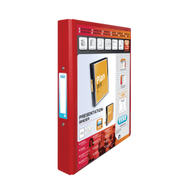 Elba Vision A4 25mm 2 O Ring Presentation Binder Red 100080890 145907 F