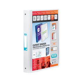 Elba Vision A4 25mm 2 O Ring Presentation Binder White 100080889 180560 F