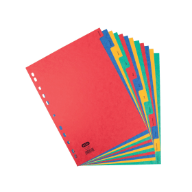 Elba multicoloured Index Dividers January December 392476 F