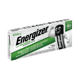 Energizer AAA Rechargeable Batteries 10 Pack E300626400