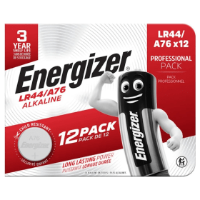 Energizer LR44 A76 Coin Cell Batteries 12 Pack E303693200 ER45386 F
