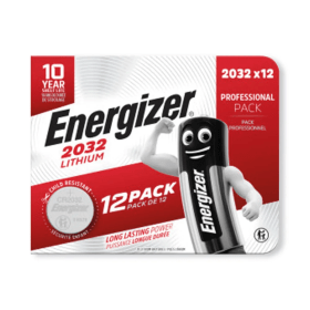 Energizer Lithium CR2032 Coin Cell Batteries 12 Pack 7638900453850