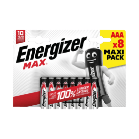 Energizer MAX AAA Batteries 8 Pack E303324100