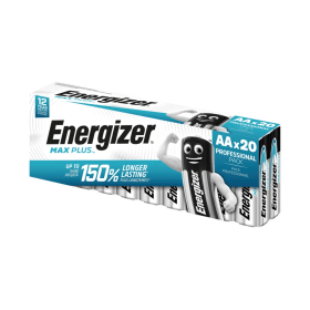 Energizer MAX Plus AA Batteries 20 Pack E301323500