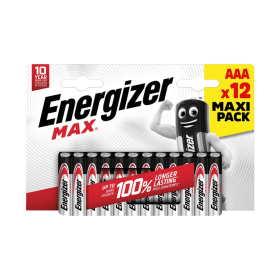 Energizer MAX Plus AAA Batteries 12 Pack E303323400