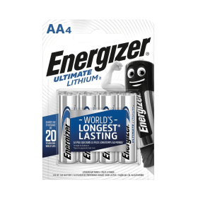 Energizer Ultimate AA Batteries 4 Pack 632964