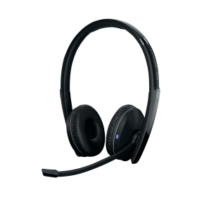 Epos Adapt 260 Wireless On Ear Stereo Headset Bluetooth USB A Black 761769 F